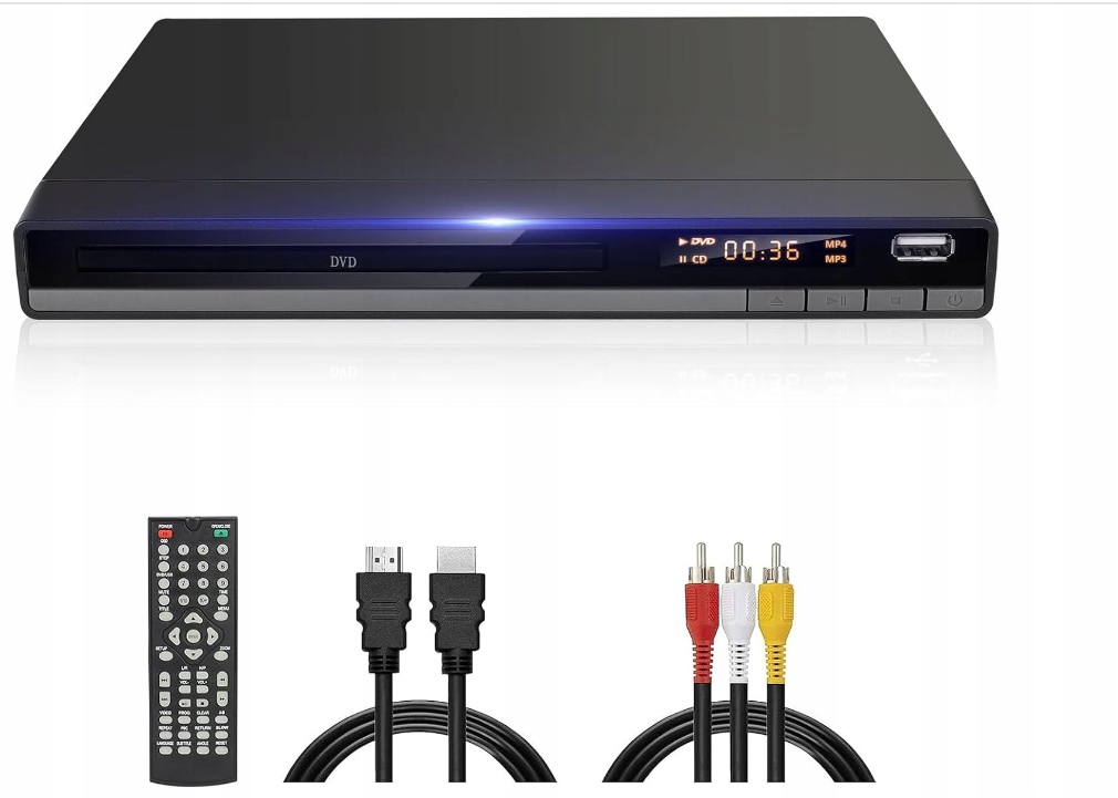 DVD-168 kompaktowy odtwarzacz HD DVD do telewizora