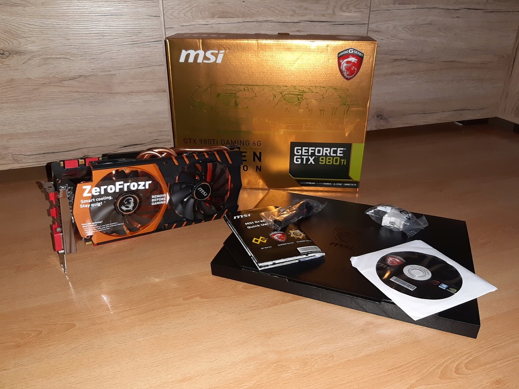 Msi Gtx 980 Ti Golden Edition Jedyna Na Allegro 7858981983 Oficjalne Archiwum Allegro