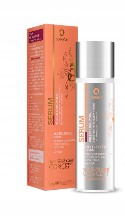 SERUM WIELOFUNKCYJNE SQINIQA DO TWARZY,SZYI,DEKOL