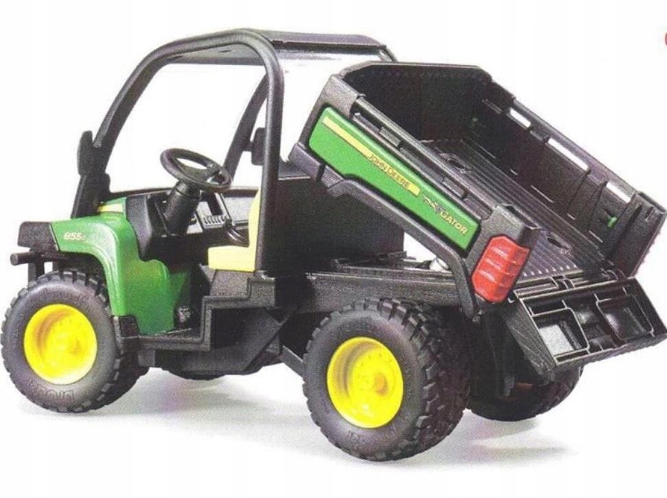 WYWROTKA JOHN DEERE GATOR 855D, BRUDER