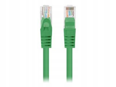 LANBERG Patchcord Cat.6 UTP 1m green 10-pack