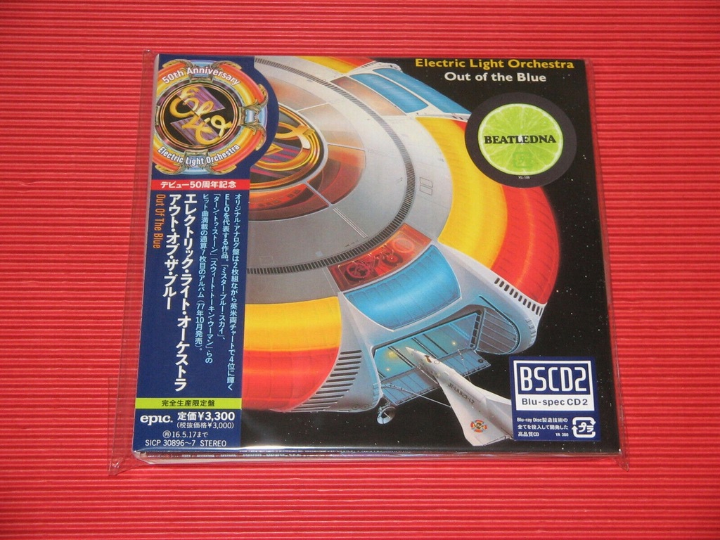 Electric Light Orchestra out of blue`77 -2x BSCD2 JAPAN mini Lp bonusy! ELO