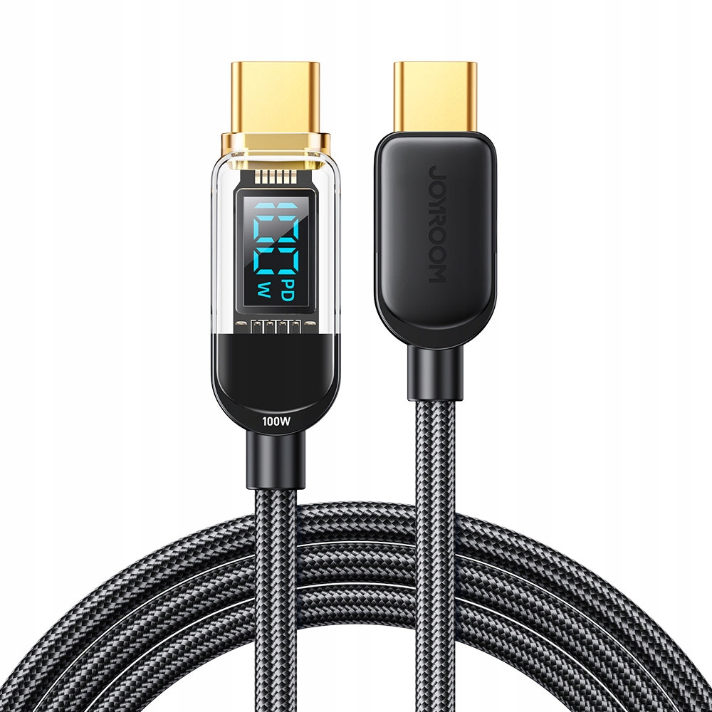 Joyroom kabel USB C - USB C 100W do szybkiego łado