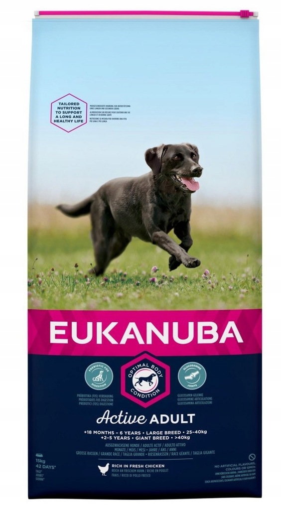 EUKANUBA EUKANUBA Adult Large Breed Chicken 15kg