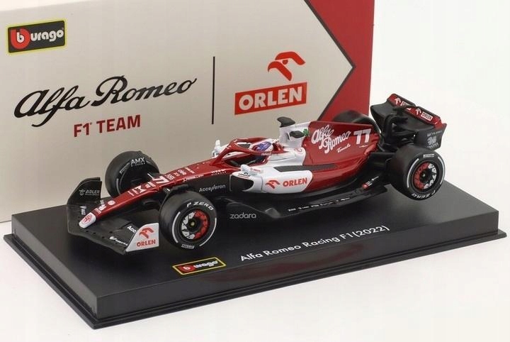 BOLID F1 ALFA ROMEO TEAM ORLEN C42 1:43 BBURAGO