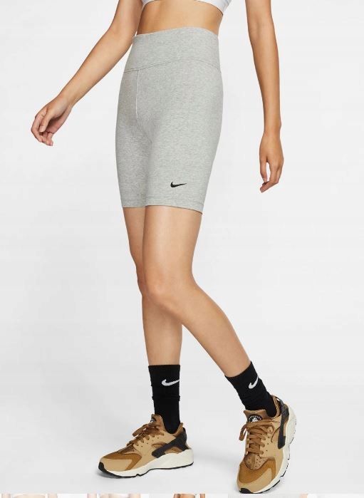 NIKE LEGGINSY KOLARKI SPORTOWE DAMSKIE LOGO S ABH