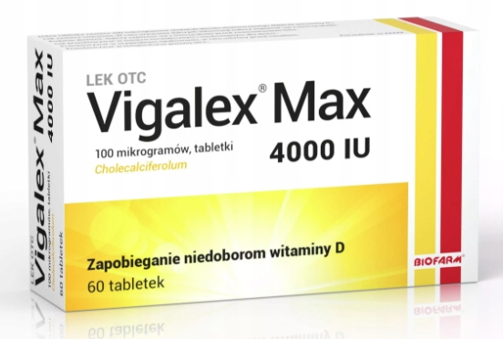 Apteczny Vigalex Max witamina D odporność lek