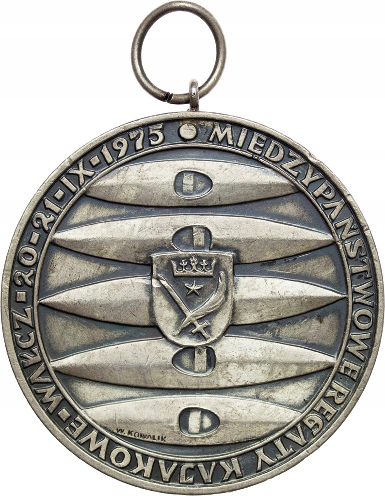 Medal MW, 1975, Międzynarodowe Regaty Kajakowe, PZK