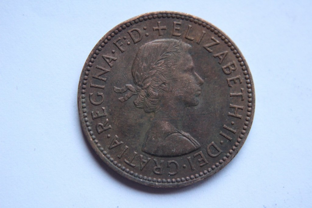 HALF PENNY 1964  -W141