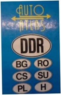 Auto Atlas DDR - praca zbiorowa