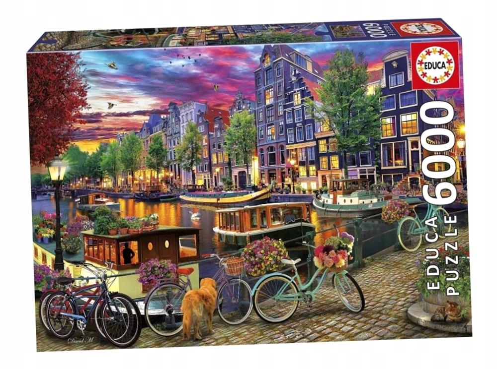 PUZZLE 6000 AMSTERDAM NIDERLANDY