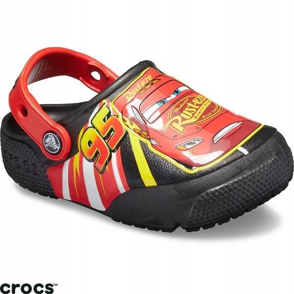 Klapki CROCS MCQUEEN piankowe dziecięce 19-20 C4