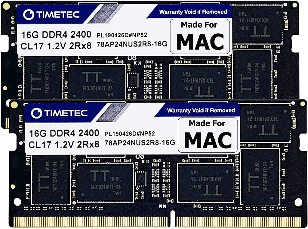 Timetec 32 GB 2x16GB Apple 2017 iMac DDR4 2400 MHz PC4-19200 SODIMM MAC