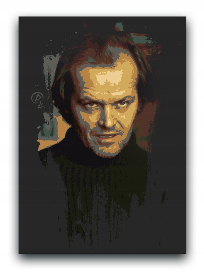 Lśnienie - OBRAZ 80x60 canvas - The Shining