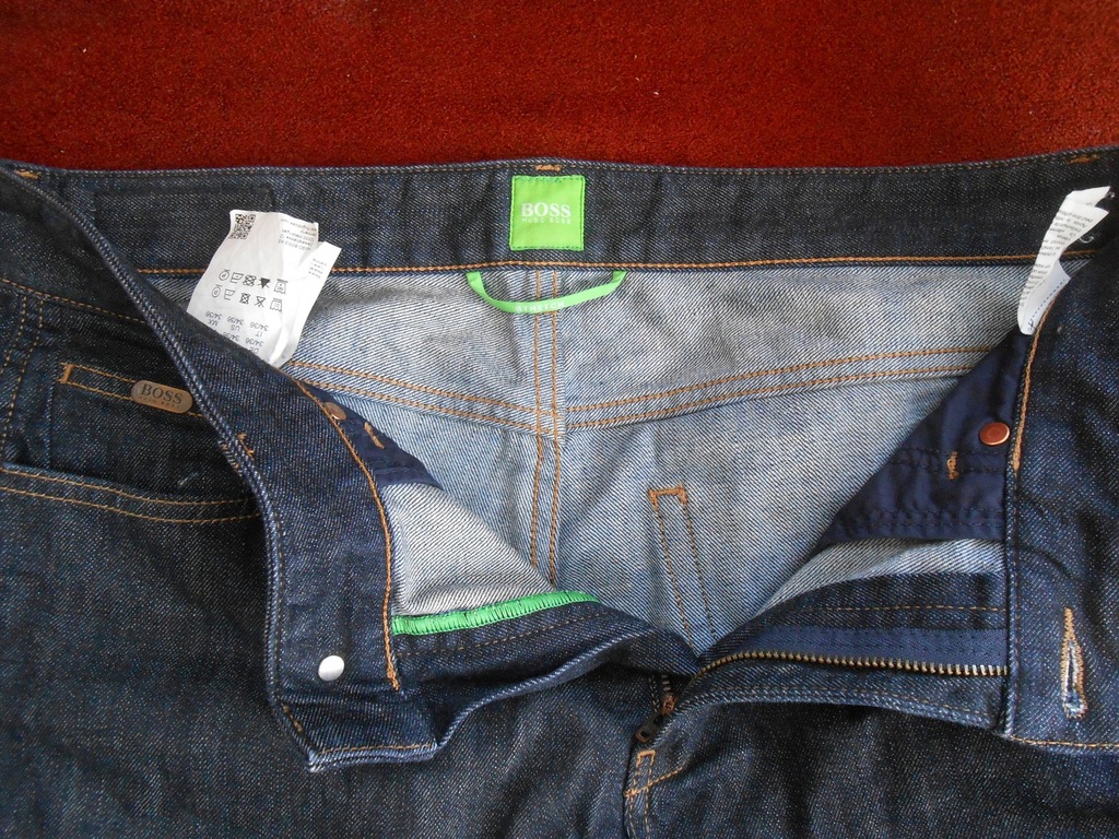 Jeansy Męskie Hugo Boss Green rozm. 34/36