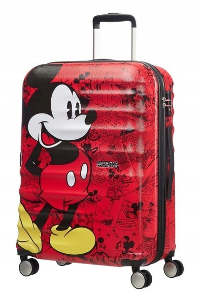 AMERICAN TOURISTER WALIZKA PODRÓZNA CZERWONA 64 L