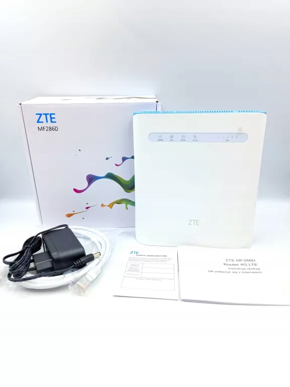 ROUTER ZTE MF286D SIM WIFI 4G LTE STAN IDEALNY! - 13511427913 ...