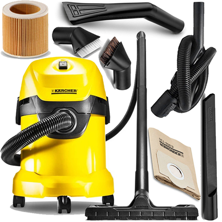 KARCHER WD 3 CAR AUTO ODKURZACZ PRZEMYSŁOWY MOKRO - 7787762588 ...