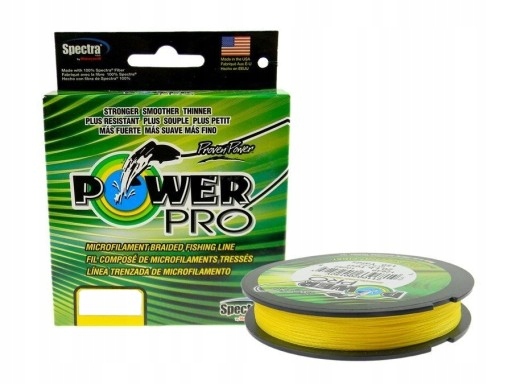 Plecionka Power Pro Fluo Yellow 0,19mm 13kg 135m