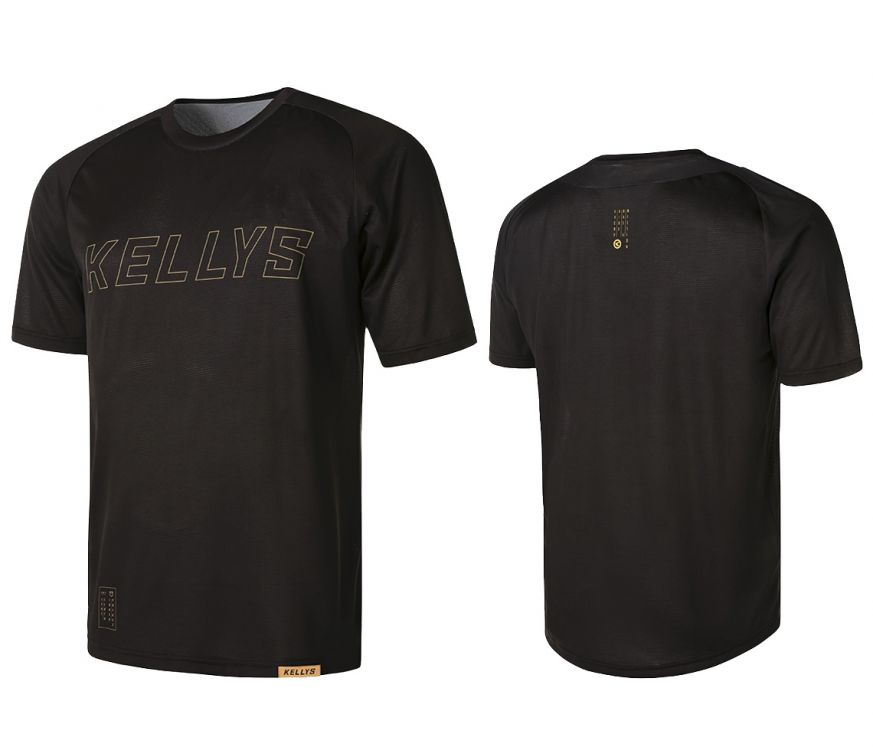 Koszulka rowerowa Kellys L czarny