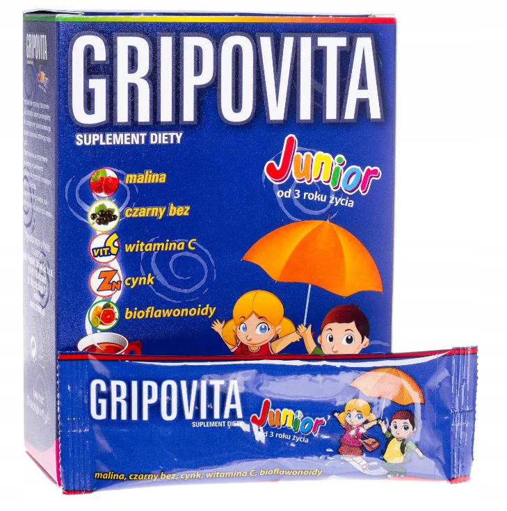 Gripovita Junior 10saszetek PRZEZIĘBIENIE u DZIECI