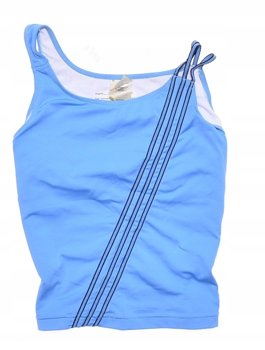 5931-23 ....ADIDAS... TOP SPORTOWY BLEKITNY r.42