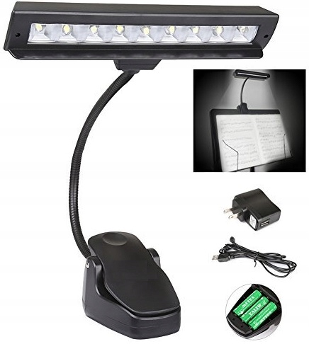 LAMPKA LED DO PULPITU 9-LEDOWA+KABEL USB +ZASILACZ