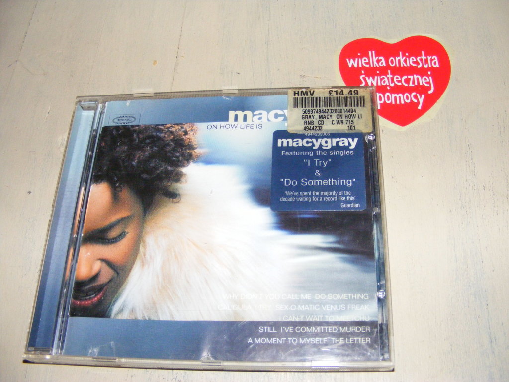 MACY GRAY - ON HOW LIFE IS