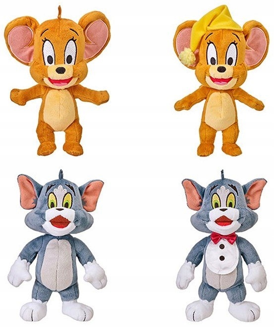 Tom i Jerry maskotka pluszak mix 18 cm