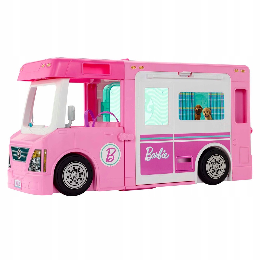 Mattel Barbie, Kamper 3 W 1 Zestaw Do Zabawy Z