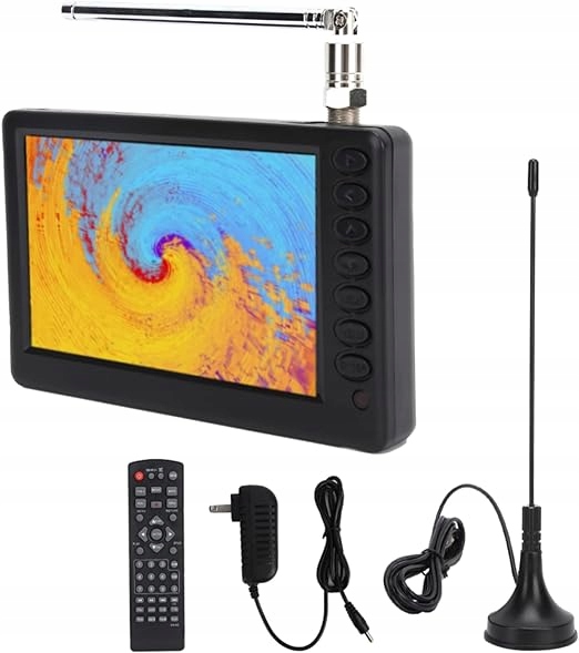 MINI TELEWIZOR PRZENOŚNY 5 CALI DVB-T2 - 14893375342 - oficjalne ...