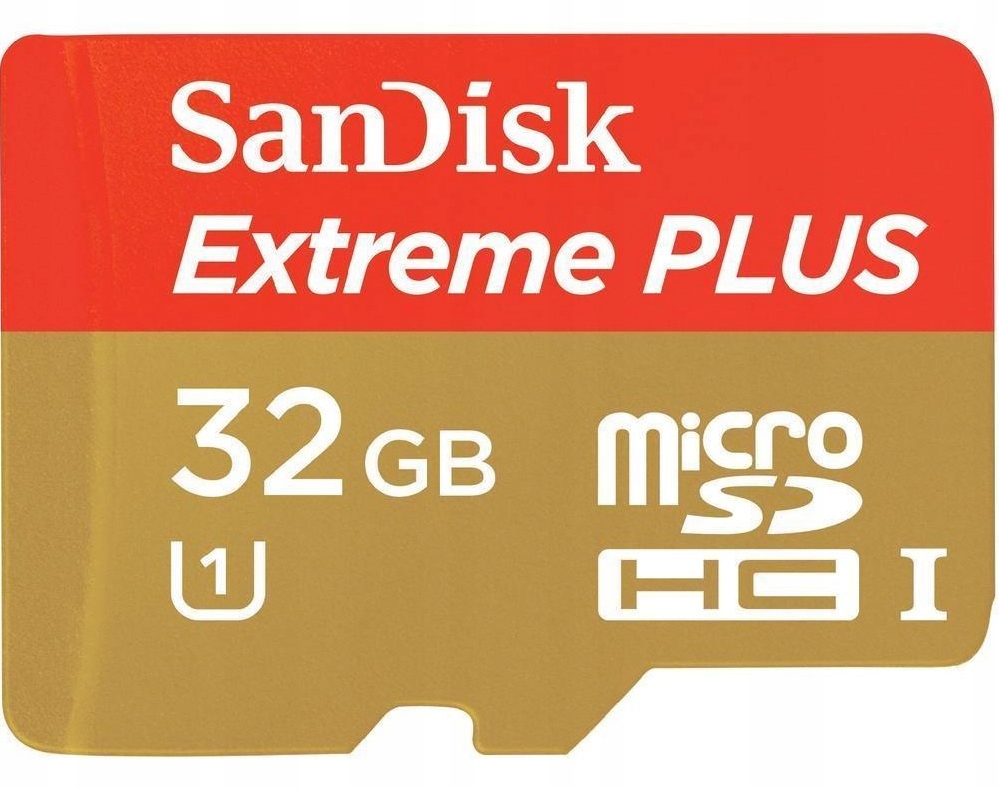KARTA MICROSD SANDISK EXTREME PLUS 32GB 80MB/s