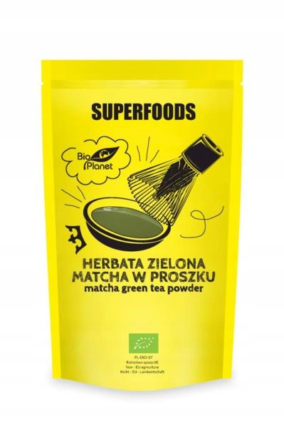 Herbata Zielona Matcha w Proszku 100g Bio Planet