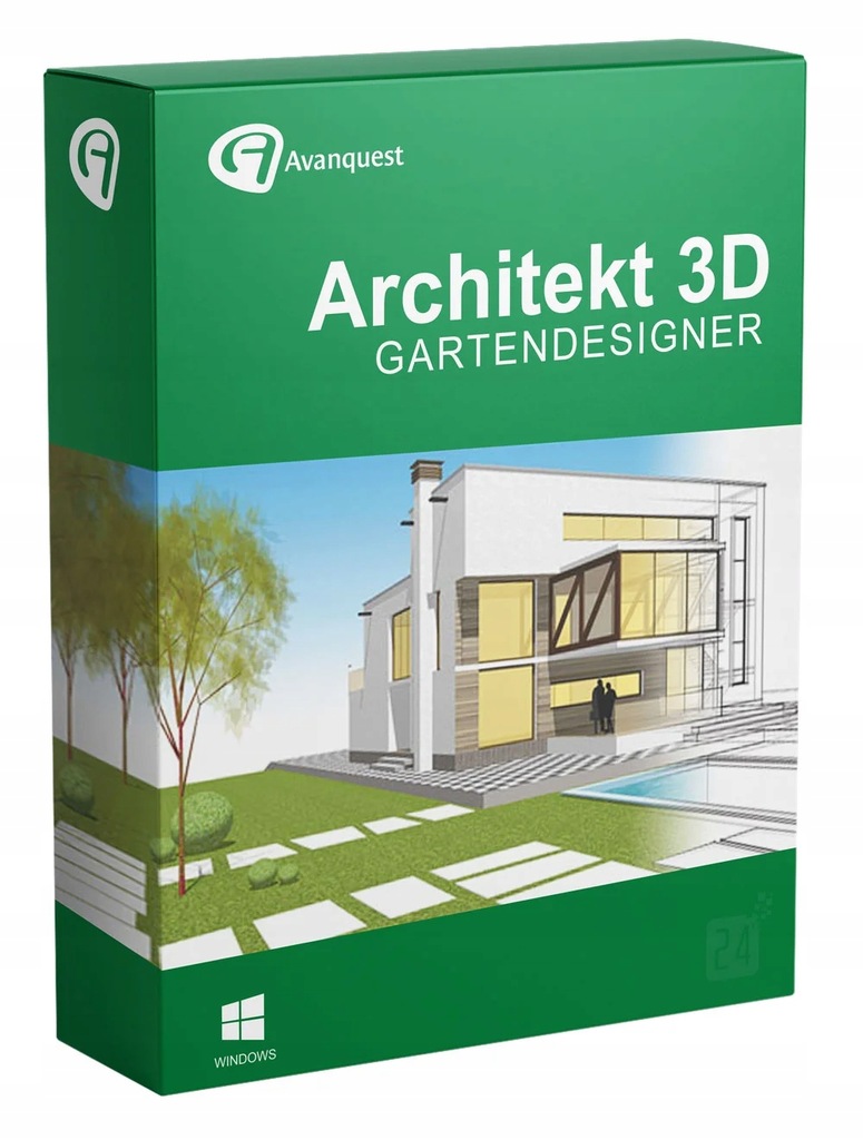 Program Projektowanie ogrodów Architekt 3D 20 Gartendesigner Avanquest