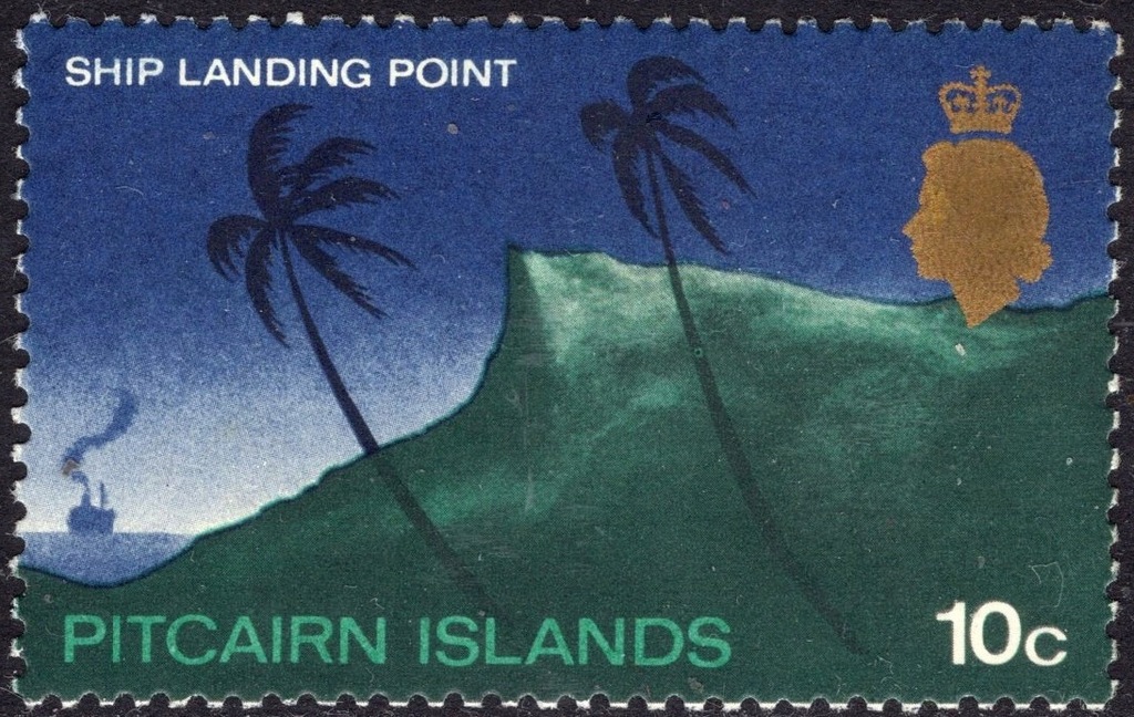 kol.bryt.Pitcairn Islands 10 c.czysty *