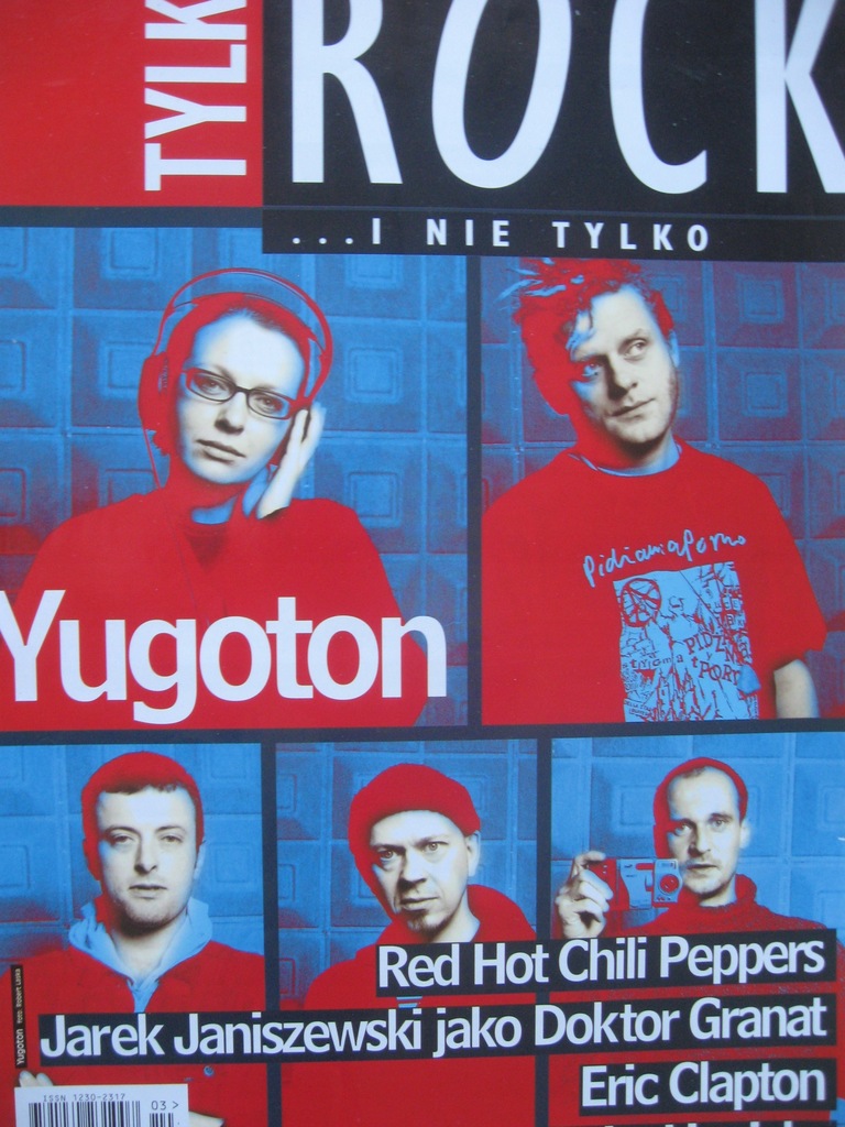 TYLKO ROCK Yugoton RED HOT CHILI PEPPERS 3/2001