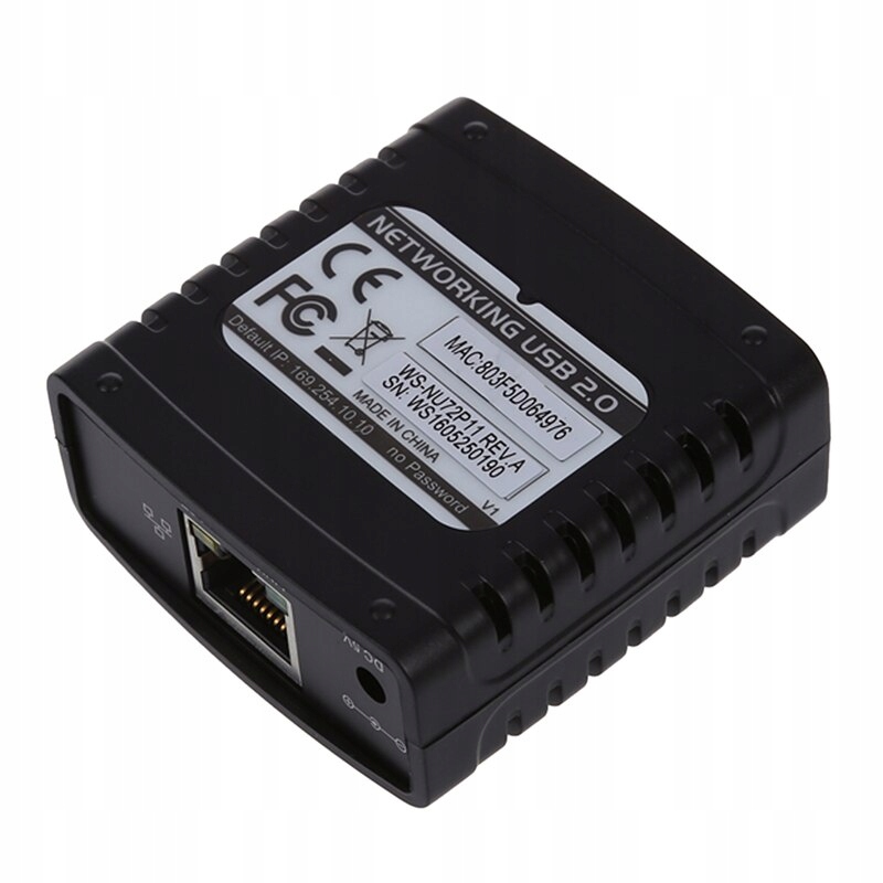 Купить Сервер печати USB 2.0 Ethernet LPR: отзывы, фото, характеристики в интерне-магазине Aredi.ru
