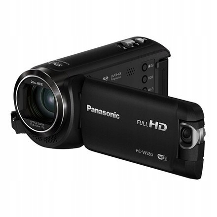 Panasonic HC-W580 Optical zoom 50 x, Black, H