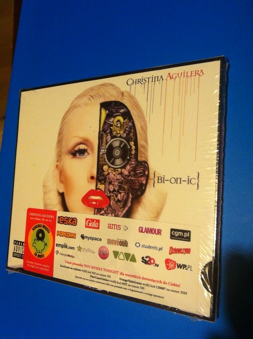 CD Christina Aguilera BI-ON-IC NOWA_folia