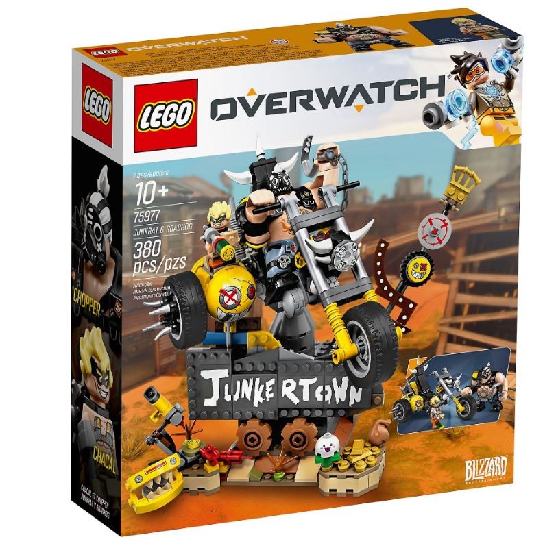 LEGO Klocki Overwatch Wieprzu i Złomiarz