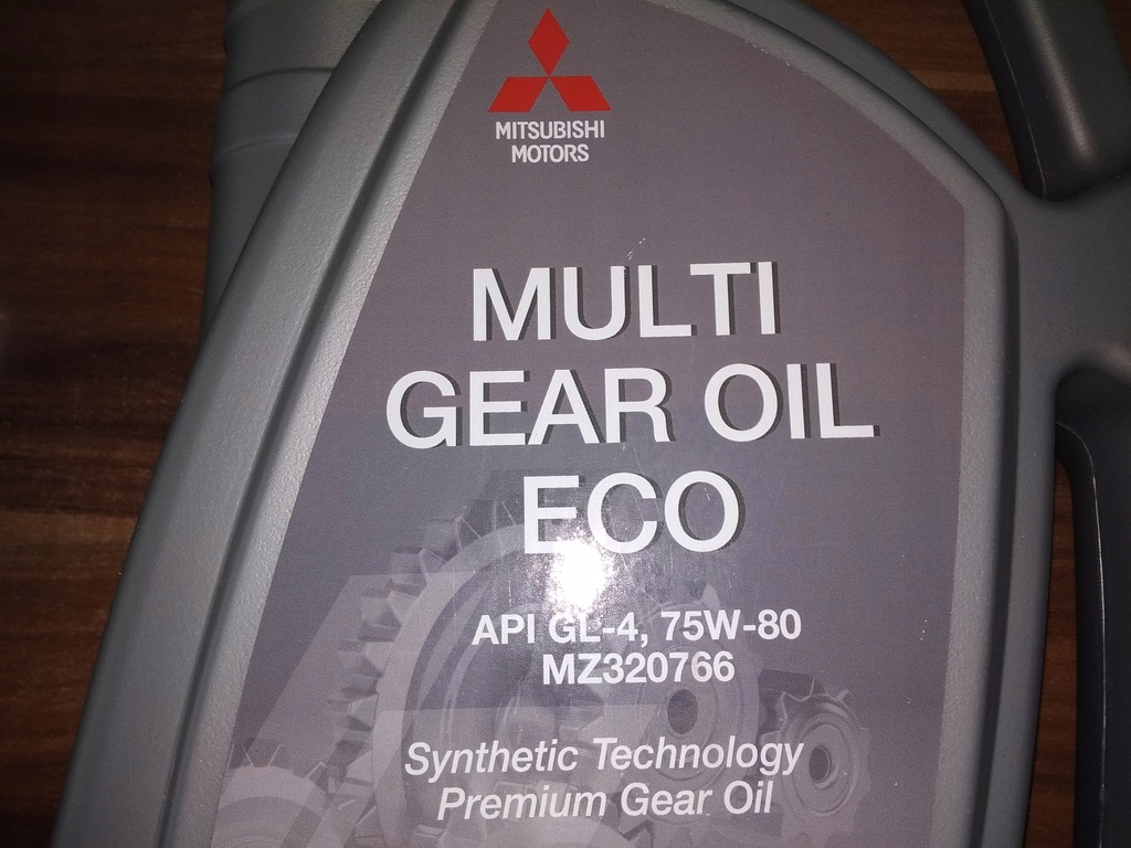 API GL-4 75W80 4L Mitsubishi Multi Gear Oil Eco - 7849485059 ...