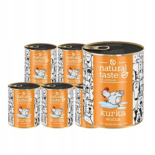 DOLINA NOTECI NATURAL TASTE Kurka Wodna 12x800g