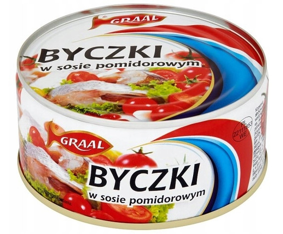 Graal Byczki w Sosie Pomidorowym 300g