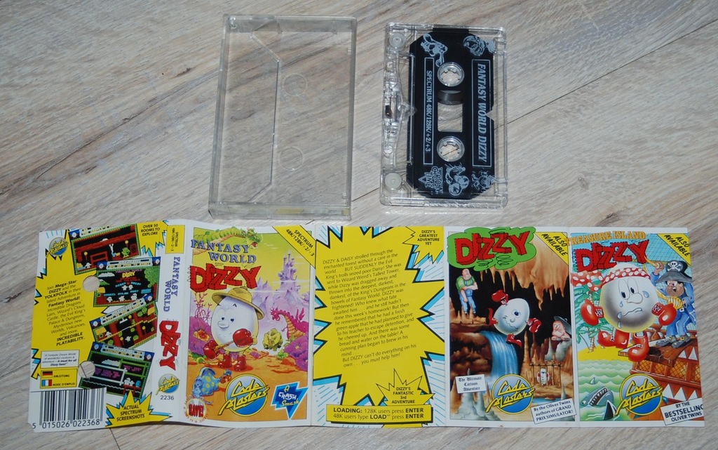 ZX SPECTRUM DIZZY FANTASY WORLD BOX #2