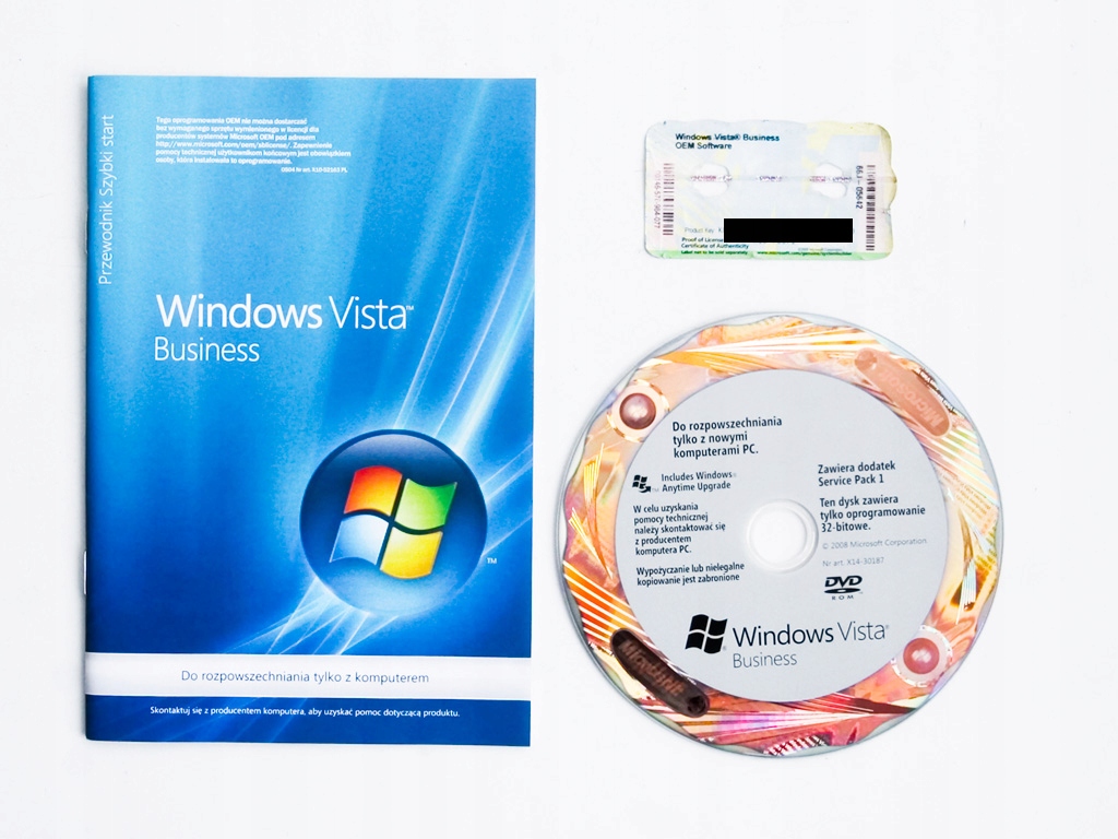 Microsoft Windows Vista Business PL