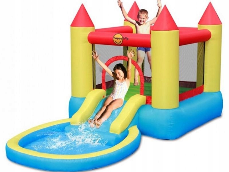 Dmuchaniec Happyhop Bouncy Castle With Pool Slide