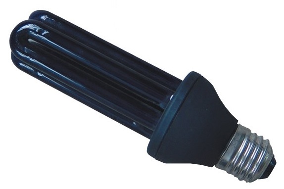 Żarówka świetlówka UV ibiza 25W E27 fioletowa