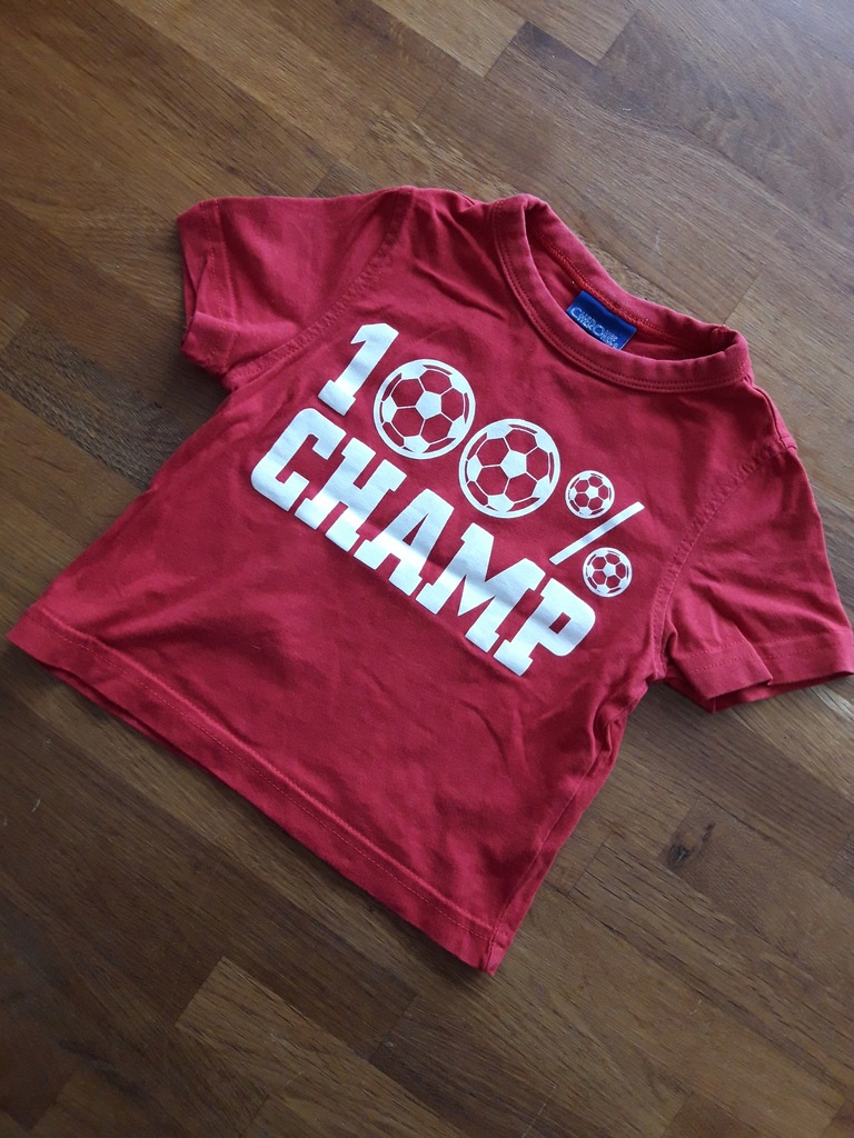 74 CHEROKEE FF Bluzka bluzeczka t-shirt piłka
