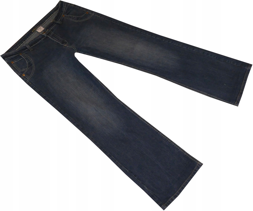 ELLENOR_44_SPODNIE JEANS Z ELASTYNĄ 218