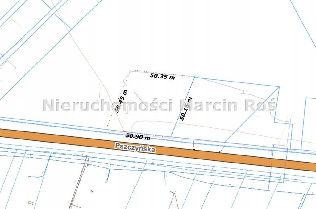 Działka, Pawłowice (gm.), 2500 m²